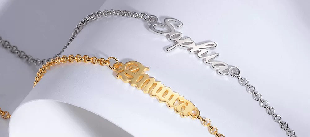 The Ultimate Accessory for Women in their Twenties: Personalized Name Anklet